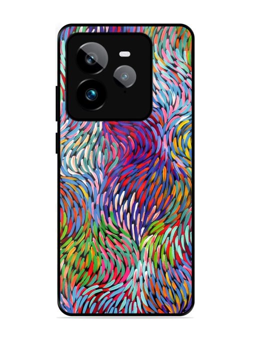 Vibrant Waves Glossy Soft Edge Case for Realme Gt 7 Pro (5G)