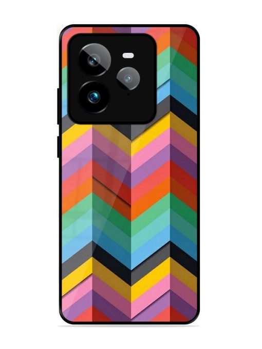 Colorful Zigzag Glossy Soft Edge Case for Realme Gt 7 Pro (5G)