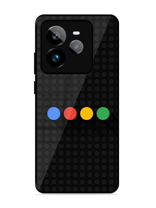 Google Dots Glossy Soft Edge Case for Realme Gt 7 Pro (5G)