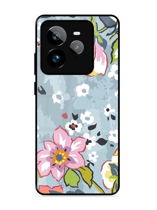 Floral Fantasy Glossy Soft Edge Case for Realme Gt 7 Pro (5G)