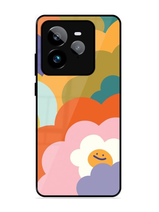 Happy Flower Power Glossy Soft Edge Case for Realme Gt 7 Pro (5G)