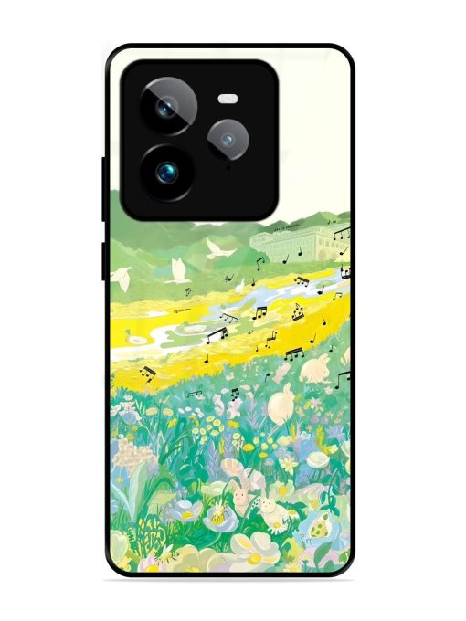 Melody In Bloom Glossy Soft Edge Case for Realme Gt 7 Pro (5G)