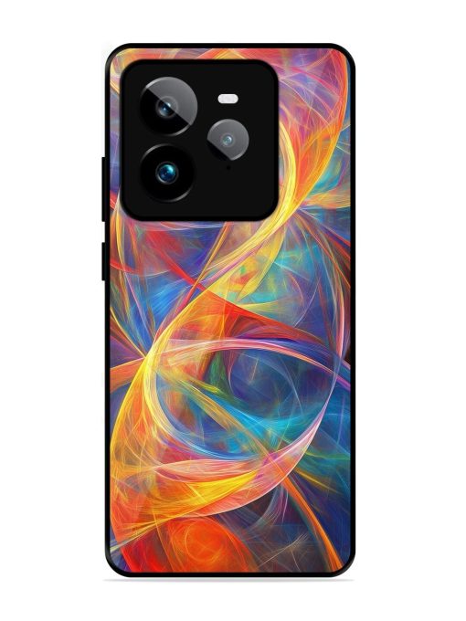 Cosmic Currents Glossy Soft Edge Case for Realme Gt 7 Pro (5G)