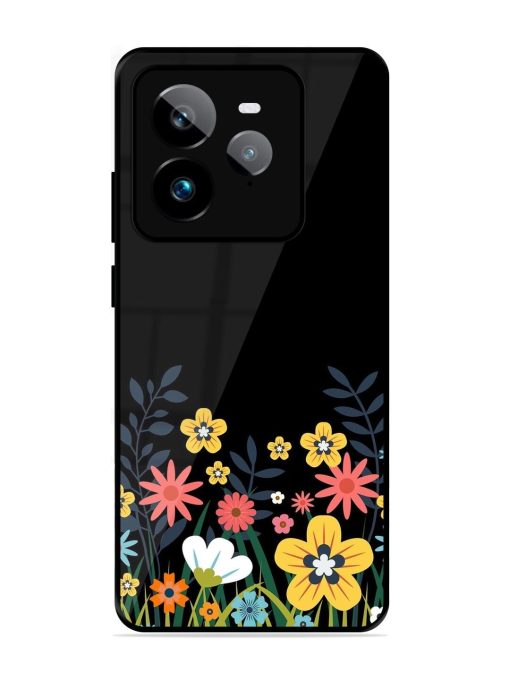 Floral Night Sky Glossy Soft Edge Case for Realme Gt 7 Pro (5G)