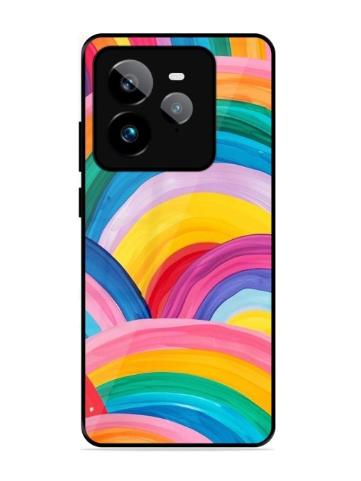 Rainbow Cascade Glossy Soft Edge Case for Realme Gt 7 Pro (5G)