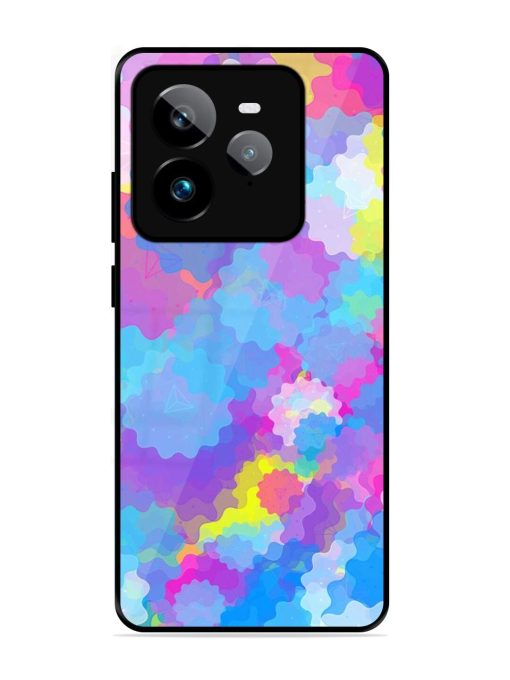 Psychedelic Cloud Burst Glossy Soft Edge Case for Realme Gt 7 Pro (5G)