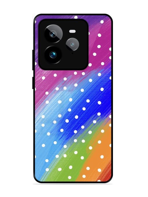 Rainbow Polka Dot Dream Glossy Soft Edge Case for Realme Gt 7 Pro (5G)