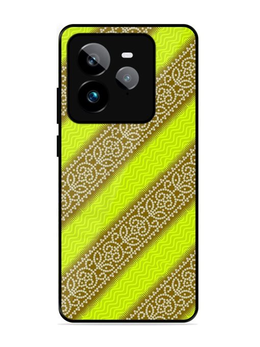 Golden Bandana Bliss Glossy Soft Edge Case for Realme Gt 7 Pro (5G)