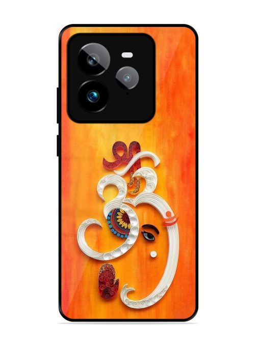 Ganesha In Quilling Art Glossy Soft Edge Case for Realme Gt 7 Pro (5G)