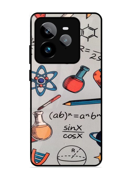 Science Doodle Delight Glossy Soft Edge Case for Realme Gt 7 Pro (5G)