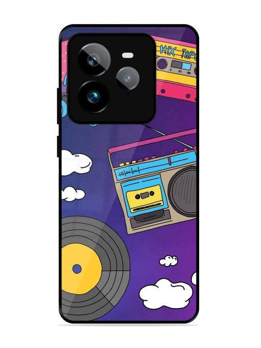 Retro Vibes Glossy Soft Edge Case for Realme Gt 7 Pro (5G)