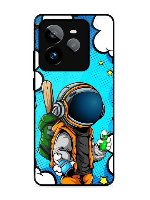 Space Graffiti Artist Glossy Soft Edge Case for Realme Gt 7 Pro (5G)