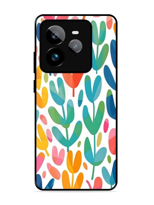 Rainbow Of Blooms Glossy Soft Edge Case for Realme Gt 7 Pro (5G)