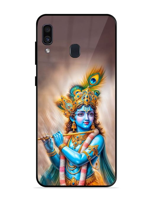 Divine Krishna Glossy Soft Edge Case for Samsung Galaxy A30