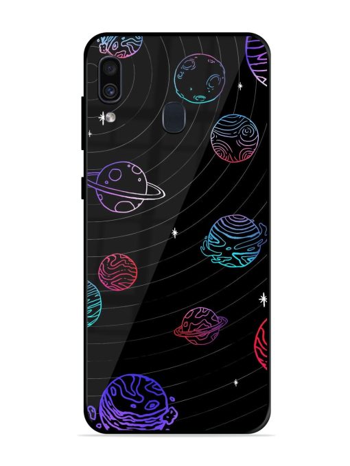 Cosmic Ballet Glossy Soft Edge Case for Samsung Galaxy A30