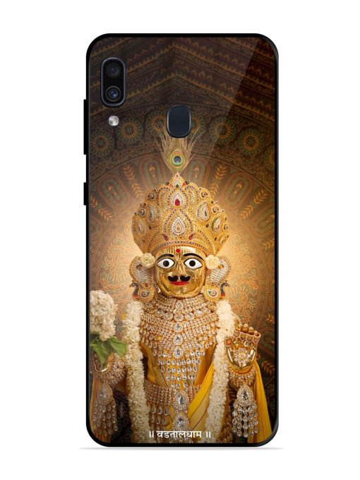 Hare Krishna Maharaj Glossy Soft Edge Case for Samsung Galaxy A30