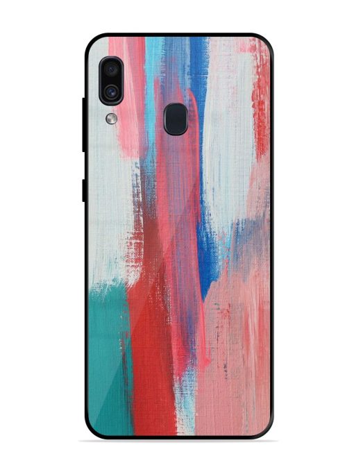 Colorful Chaos Glossy Soft Edge Case for Samsung Galaxy A30