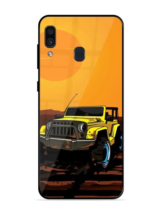 Sunset Cruise Glossy Soft Edge Case for Samsung Galaxy A30