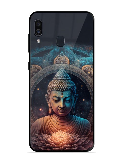 The Buddha Art Glossy Soft Edge Case for Samsung Galaxy A30