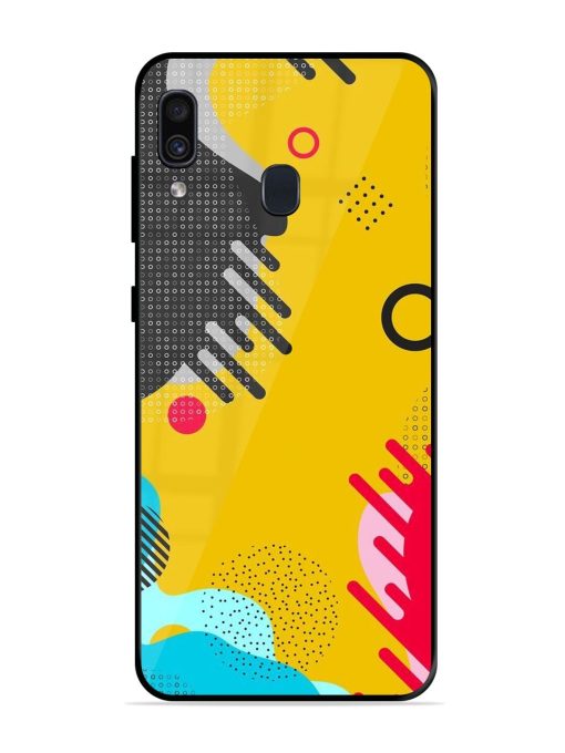 Neon Pop Glossy Soft Edge Case for Samsung Galaxy A30