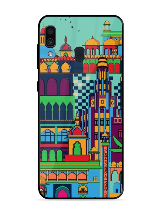 Indian Tapestry Glossy Soft Edge Case for Samsung Galaxy A30