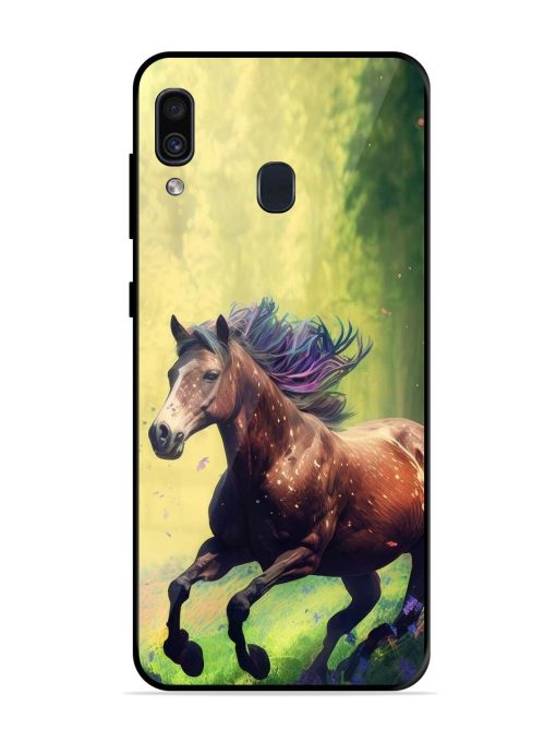 Enchanted Gallop Glossy Soft Edge Case for Samsung Galaxy A30