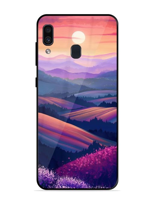 Twilight'S Embrace Glossy Soft Edge Case for Samsung Galaxy A30