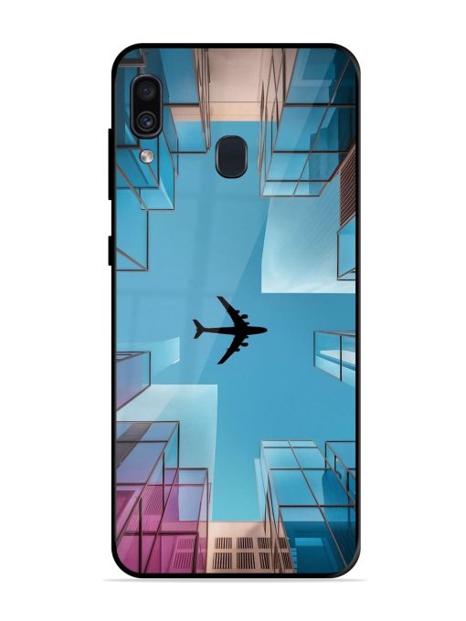 Urban Flightpath Glossy Soft Edge Case for Samsung Galaxy A30