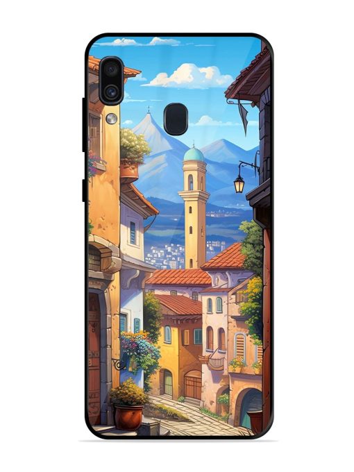 Tuscan Twilight Glossy Soft Edge Case for Samsung Galaxy A30