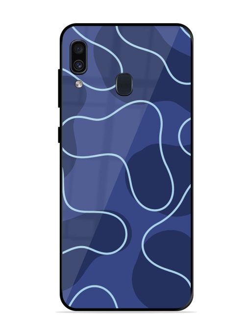 Midnight Maze Glossy Soft Edge Case for Samsung Galaxy A30