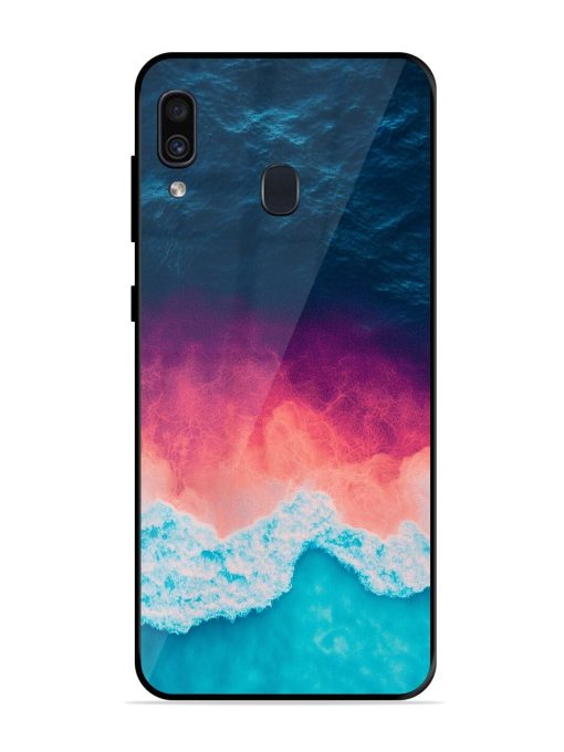 Where The Ocean Meets The Sky Glossy Soft Edge Case for Samsung Galaxy A30