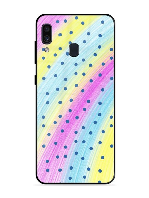 Polka Dot Paradise Glossy Soft Edge Case for Samsung Galaxy A30