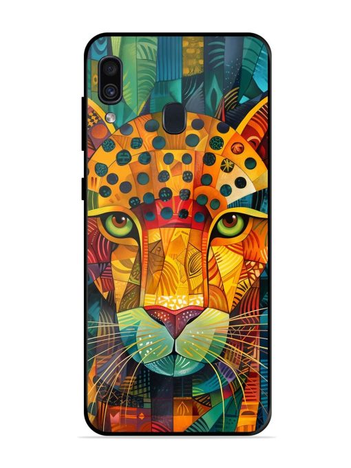 Mosaic Majesty Glossy Soft Edge Case for Samsung Galaxy A30