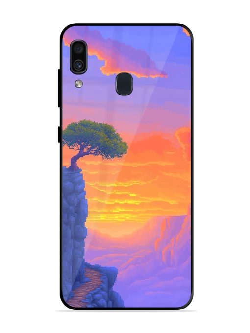 Cliffside Solitude Glossy Soft Edge Case for Samsung Galaxy A30