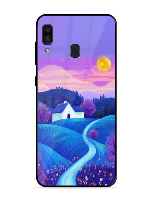 Moonlit Meadow Glossy Soft Edge Case for Samsung Galaxy A30