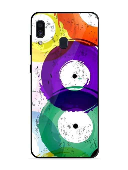 Vinyl Vibrations Glossy Soft Edge Case for Samsung Galaxy A30