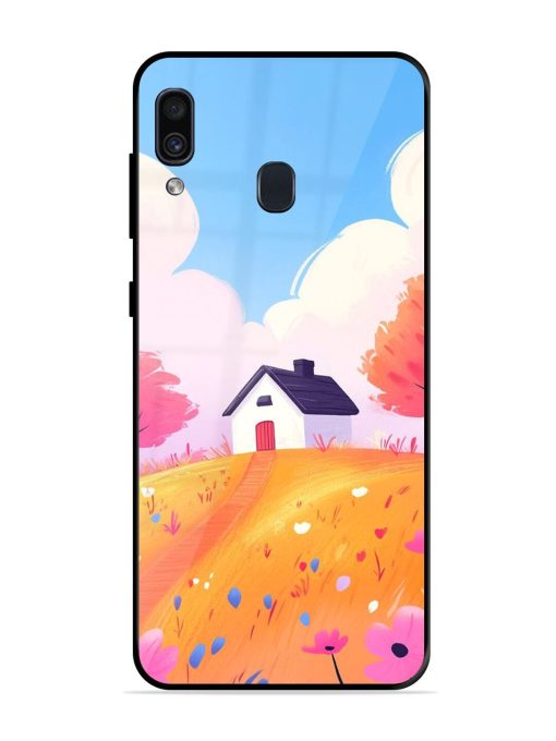 Hilltop Haven Glossy Soft Edge Case for Samsung Galaxy A30