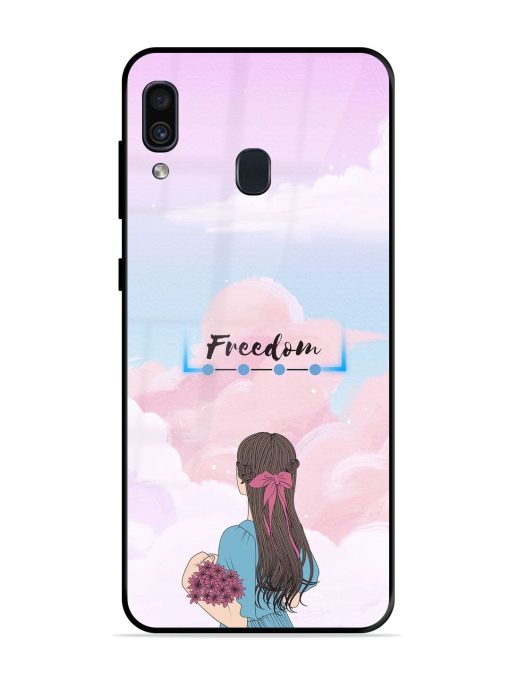 Skyward Dreams Glossy Soft Edge Case for Samsung Galaxy A30