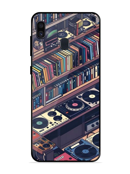 Music Lover'S Haven Glossy Soft Edge Case for Samsung Galaxy A30