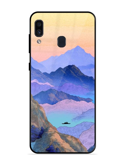 Mountain Mist Glossy Soft Edge Case for Samsung Galaxy A30