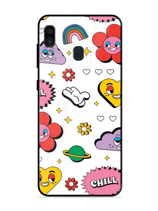 Whimsical Wonderland Glossy Soft Edge Case for Samsung Galaxy A30