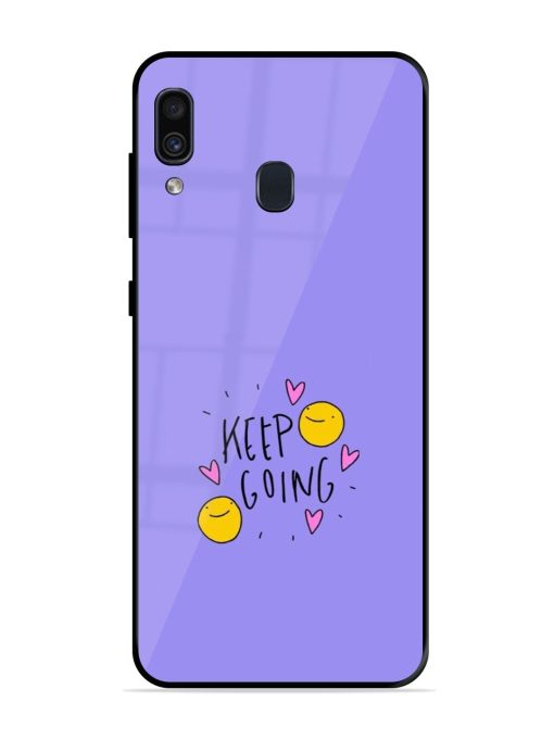 Smiling Through It All Glossy Soft Edge Case for Samsung Galaxy A30