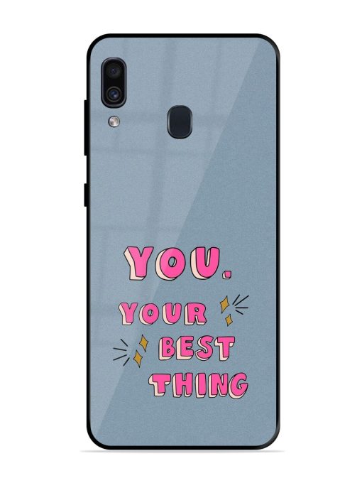 Self-Love Sparkles Glossy Soft Edge Case for Samsung Galaxy A30