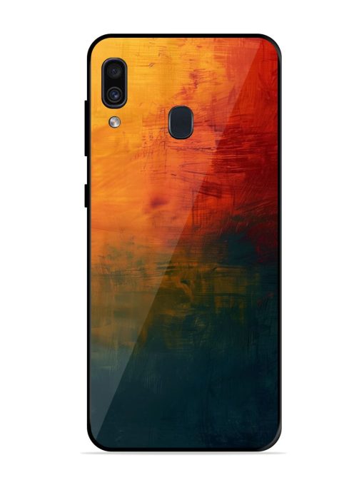 Golden Hour Canvas Glossy Soft Edge Case for Samsung Galaxy A30