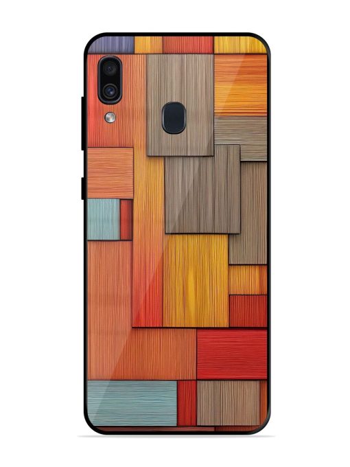 Woodsy Wonders Glossy Soft Edge Case for Samsung Galaxy A30