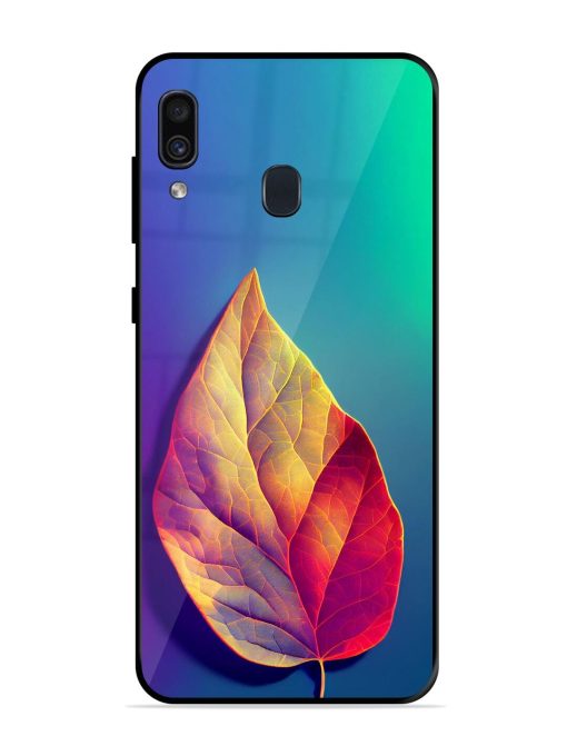 Autumn'S Embrace Glossy Soft Edge Case for Samsung Galaxy A30