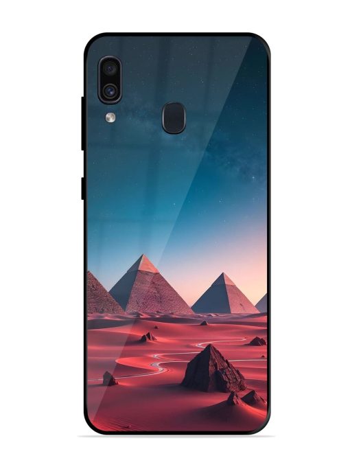 Ancient Wonders Sky Glossy Soft Edge Case for Samsung Galaxy A30