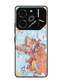 Our Blue Marble Glossy Soft Edge Case for Tecno Pova 6 Pro (5G)