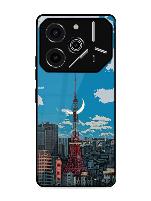 Tokyo Twilight Glossy Soft Edge Case for Tecno Pova 6 Pro (5G)