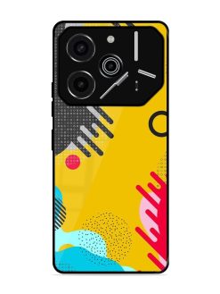 Neon Pop Glossy Soft Edge Case for Tecno Pova 6 Pro (5G)